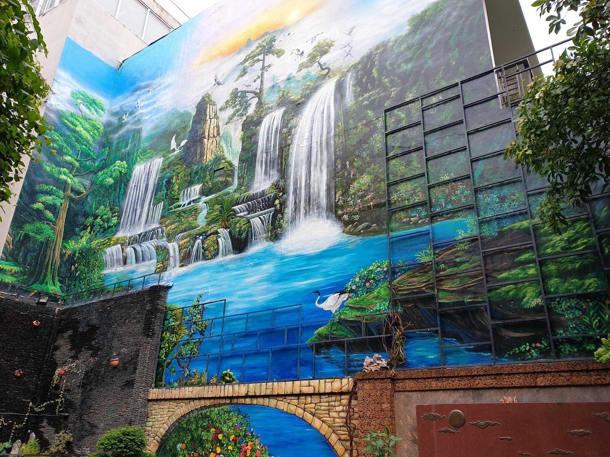 Vẽ tranh tường 3D giá rẻ tại Hồ Chí Minh