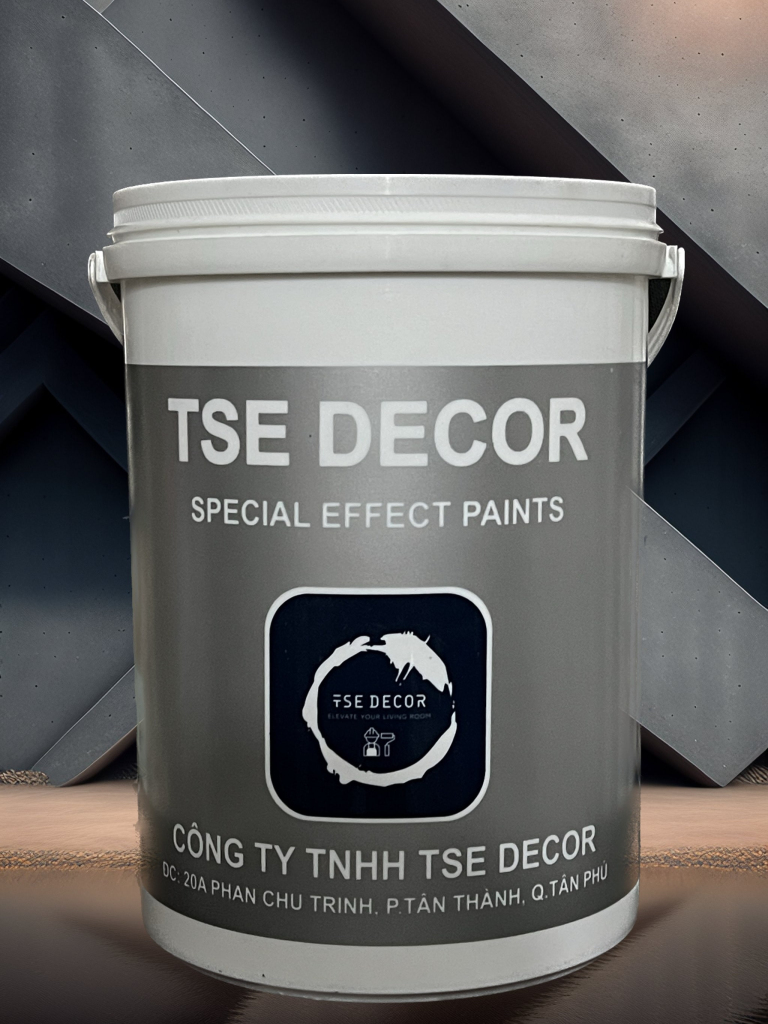 thùng sơn hiệu ứng bê tông texture