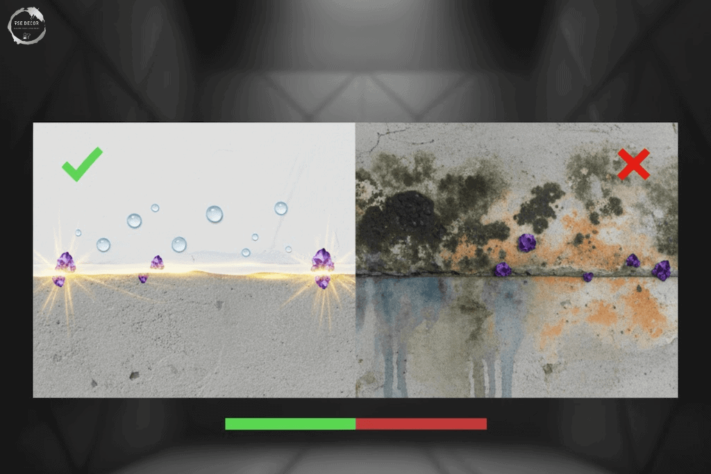 Tác dụng của sơn lót khi sơn hiệu ứng hiện tượng phồng rộp và bong tróc