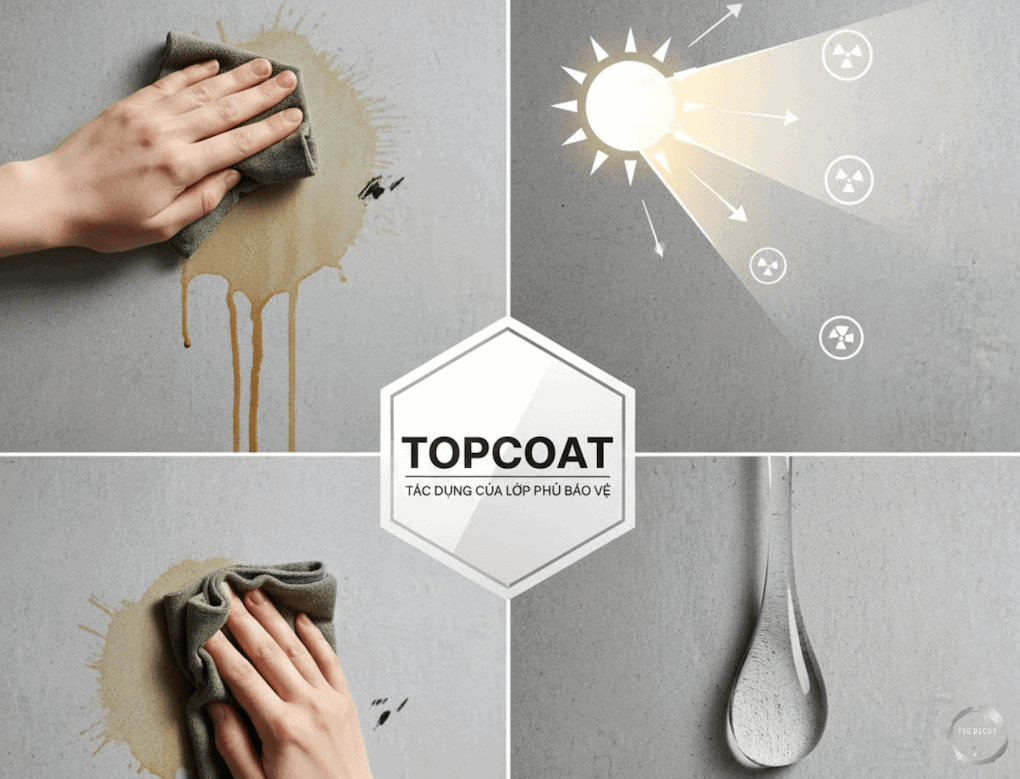 Tác dụng của lớp phủ bảo vệ