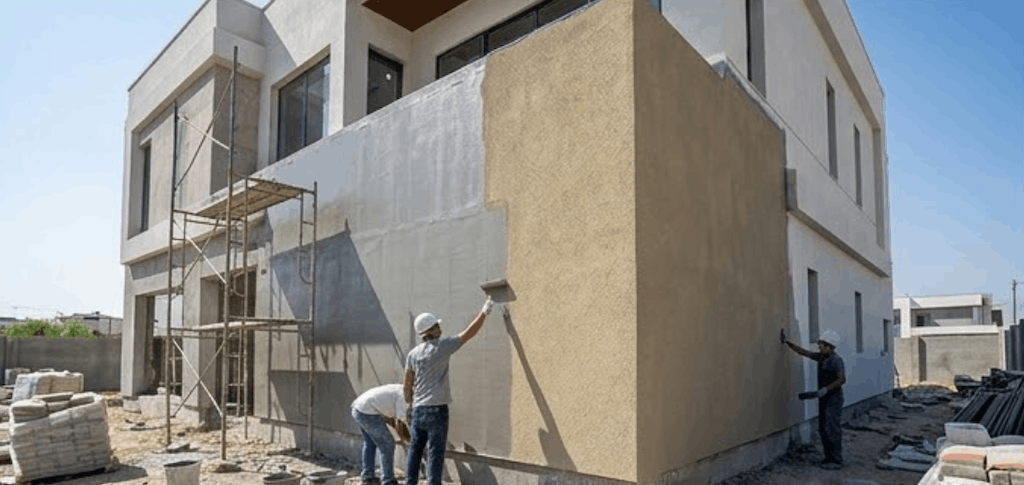 Lớp chống thấm cho tường ngoại thất Lớp chống thấm cho tường